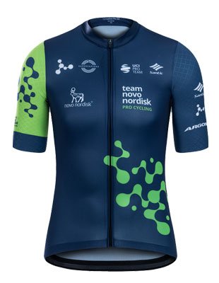 Team Novo Nordisk Men's Cycling Jersey | Show Your Support - Threshold Cycling