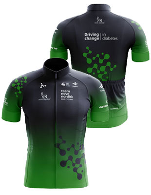 Santic Team Novo Nordisk 2025 Men's Aero Cycling Jersey - Official Team Kit