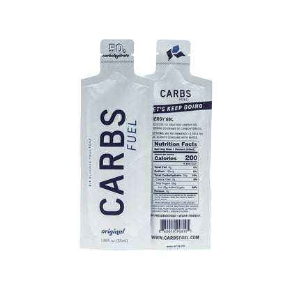 Carbs Fuel 50g Gel - Threshold Cycling