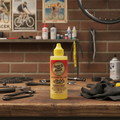 King of Lubes Rock and Roll Gold 4oz Dual-Action Bike Chain Lube & Cleaner for Road & MTB