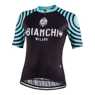 ALTANA Bianchi S/S Jersey Full Zip - Threshold Cycling