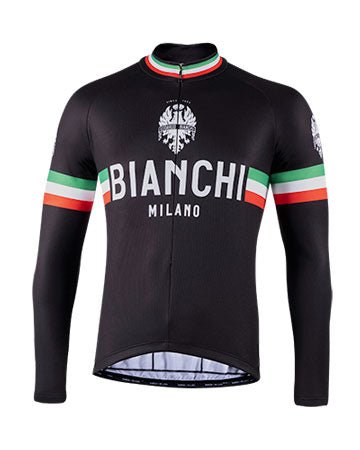 Bianchi Milano Storia Leggenda Long Sleeve Cycling Jersey | Threshold Cycling - Threshold Cycling