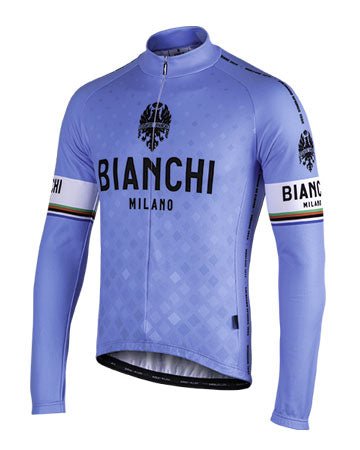 Bianchi Milano Storia Leggenda Long Sleeve Cycling Jersey | Threshold Cycling - Threshold Cycling