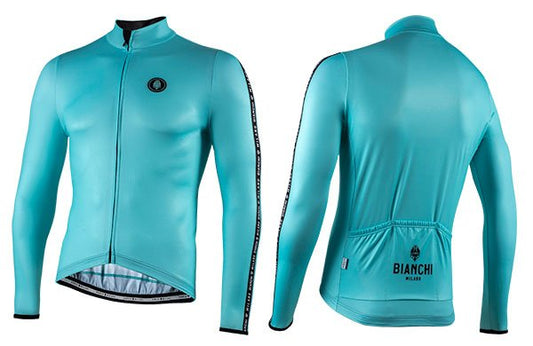 Bianchi Milano Valfurva Thermal Cycling Jersey | Threshold Cycling - Threshold Cycling