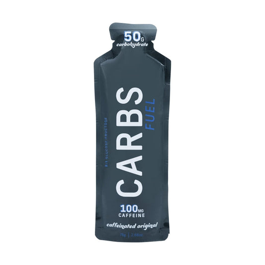 Carbs Fuel Caffeinated Gels (50g) | Box of 12 - Threshold Cycling