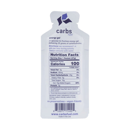 Carbs Fuel Original Gels (25g) | Box of 24 - Threshold Cycling