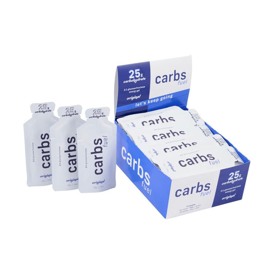 Carbs Fuel Original Gels (25g) | Box of 24 - Threshold Cycling