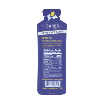 Carbs Fuel Salted Original Gels (50g) | Box of 12 - Threshold Cycling