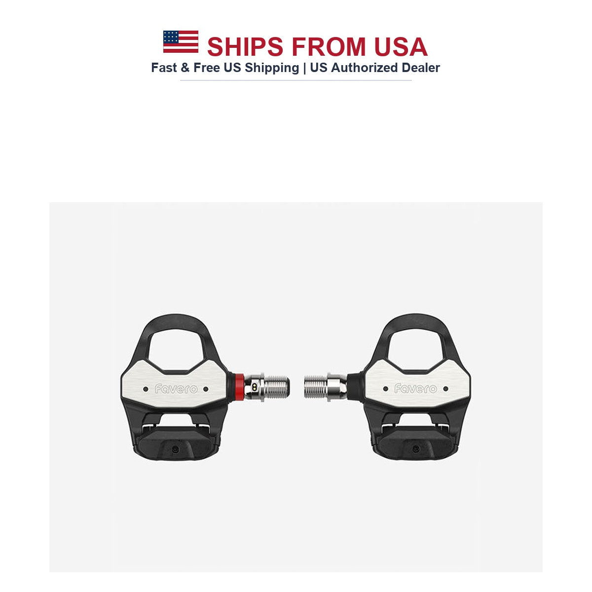 Favero Assioma PRO RL-1 Road Power Meter Pedal | Look Keo Compatible - Ships from USA Warehouse Fast
