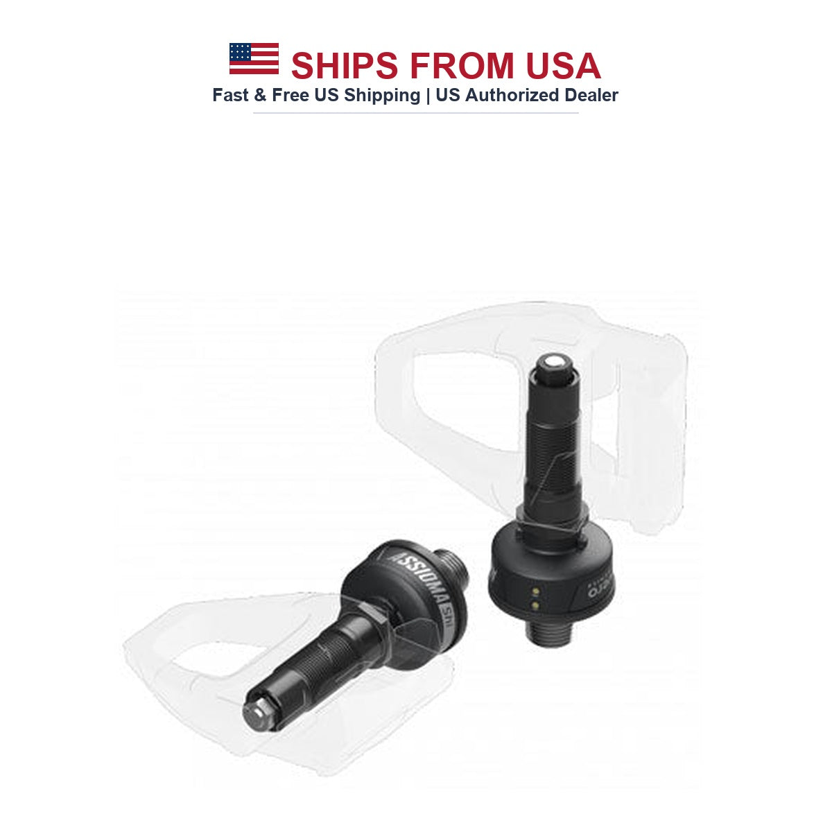 Favero Assioma Duo-Shi Dual-Sided Power Meter Spindles for Shimano Road Pedals - Ships from USA Warehouse Fast