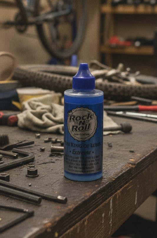 King of Lubes Rock N Roll Extreme MTB Chain Lube - All-Conditions Wet & Dry 4oz