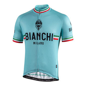 ISALLE Bianchi S/S Jersey Full Zip - Threshold Cycling