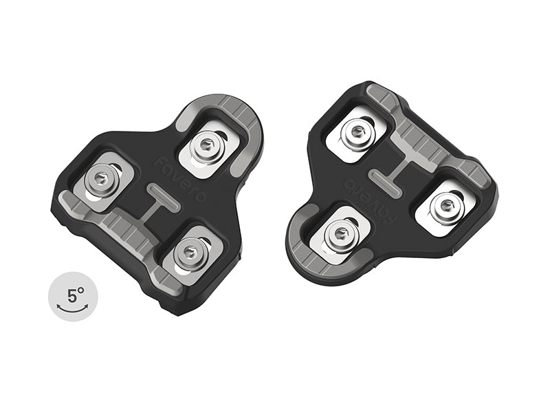 Favero Assioma LOOK Keo Road Cleats - 3-Bolt for Assioma Power Meters & Keo Pedals