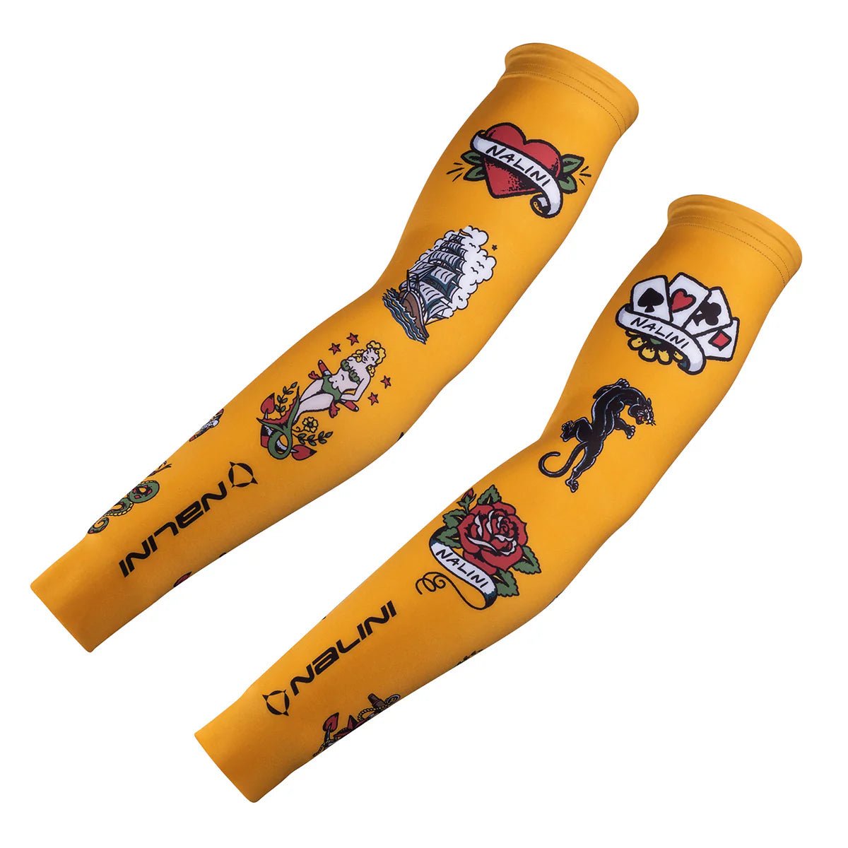 Nalini Funny Arms Cycling Arm Warmers: Stay Warm on Chilly Rides - Threshold Cycling
