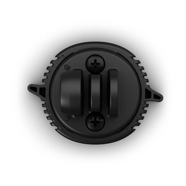 Garmin Quarter-Turn to Friction Flange Mount Adapter (010-12494-00) 3-Prong Interface View