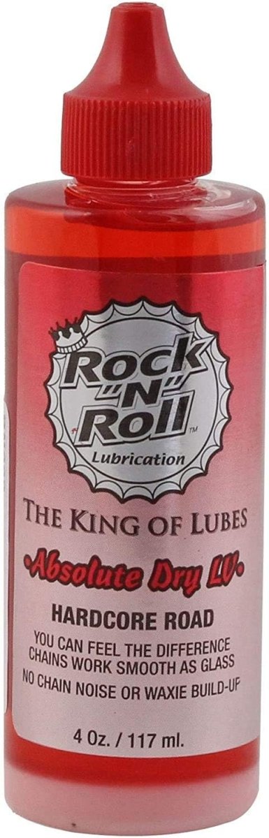 Rock and Roll Absolute Dry Chain Lube (4oz) - Threshold Cycling