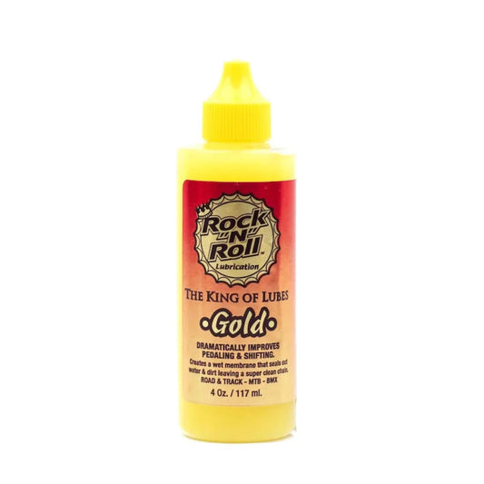 Rock and Roll Gold Chain Lube (4oz) - Threshold Cycling