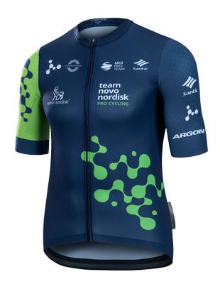 Team Novo Nordisk Men's Cycling Jersey | Show Your Support - Threshold Cycling